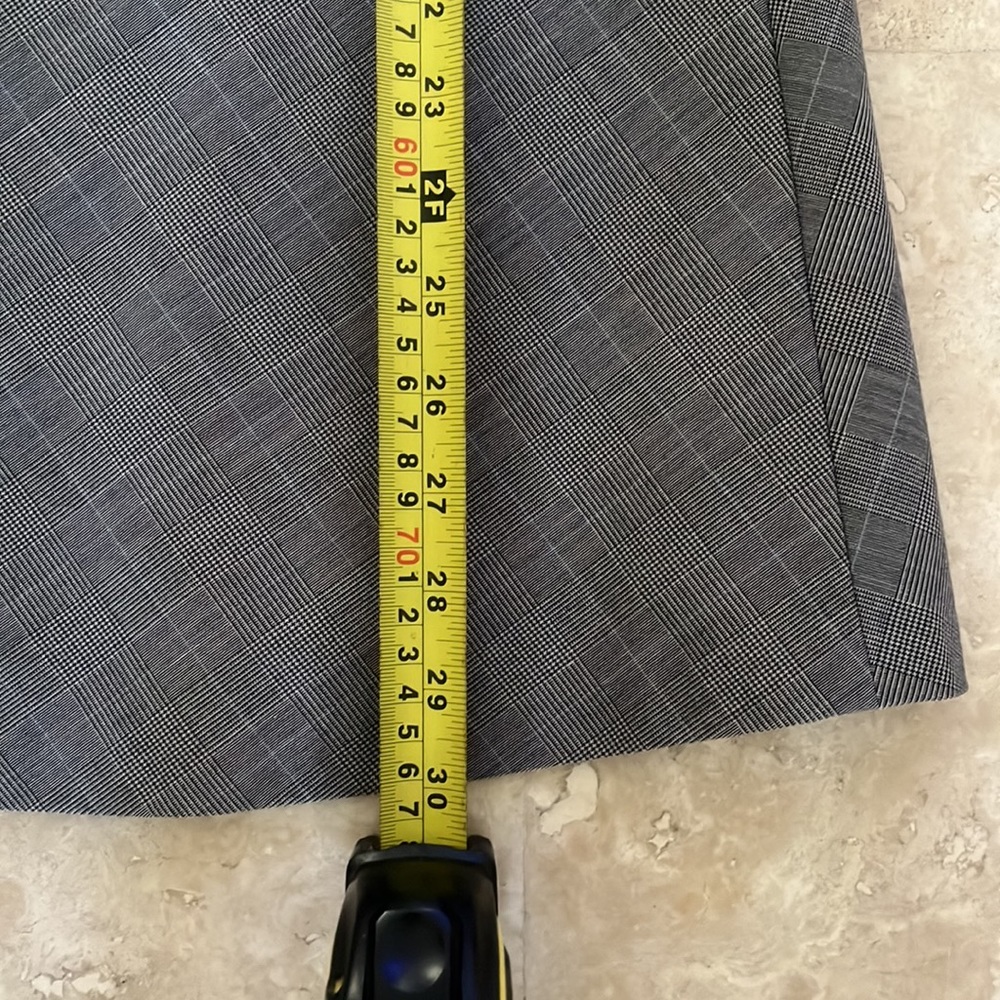 πHPπJosephine Chaus plaid a-line skirt - lined w/side zipper size 10 - Picture 6 of 6